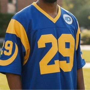 Mitchell & Ness Blue and Gold Jersey